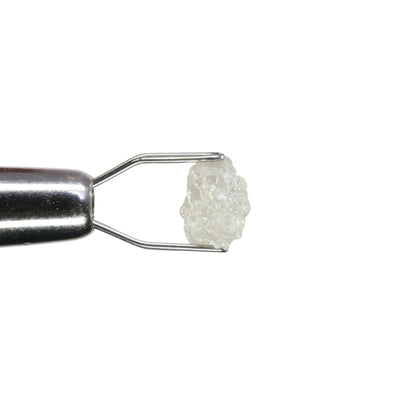 0.74 CT Snow White Rough Uncut Diamond For Statement Jewelry | Diamond Ring | Gift For Her - JayKrishna Diamond