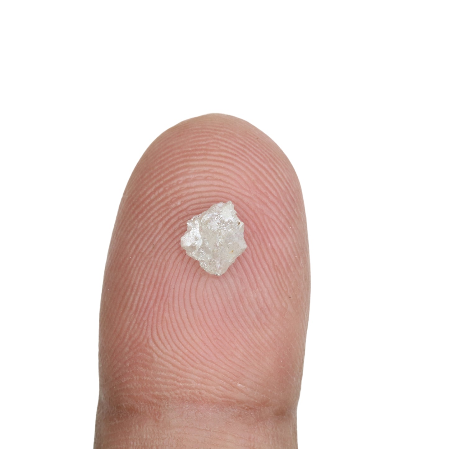 0.70 CT Snow White Rough Uncut Diamond For Wedding Ring | Engagement Ring | Proposal Ring - JayKrishna Diamond