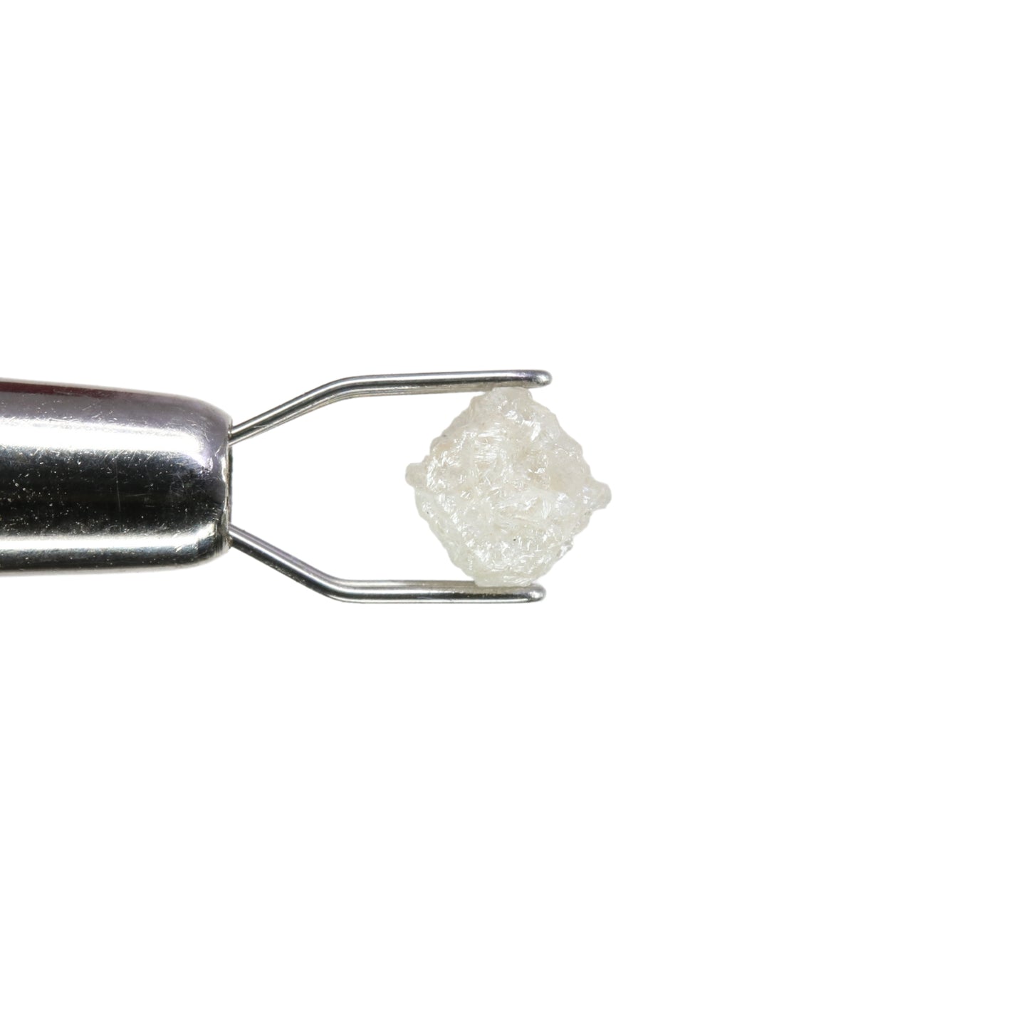 0.63 CT Snow White Rough Uncut Diamond for a Unique Proposal Ring: Statement Jewelry Gift for Her - JayKrishna Diamond