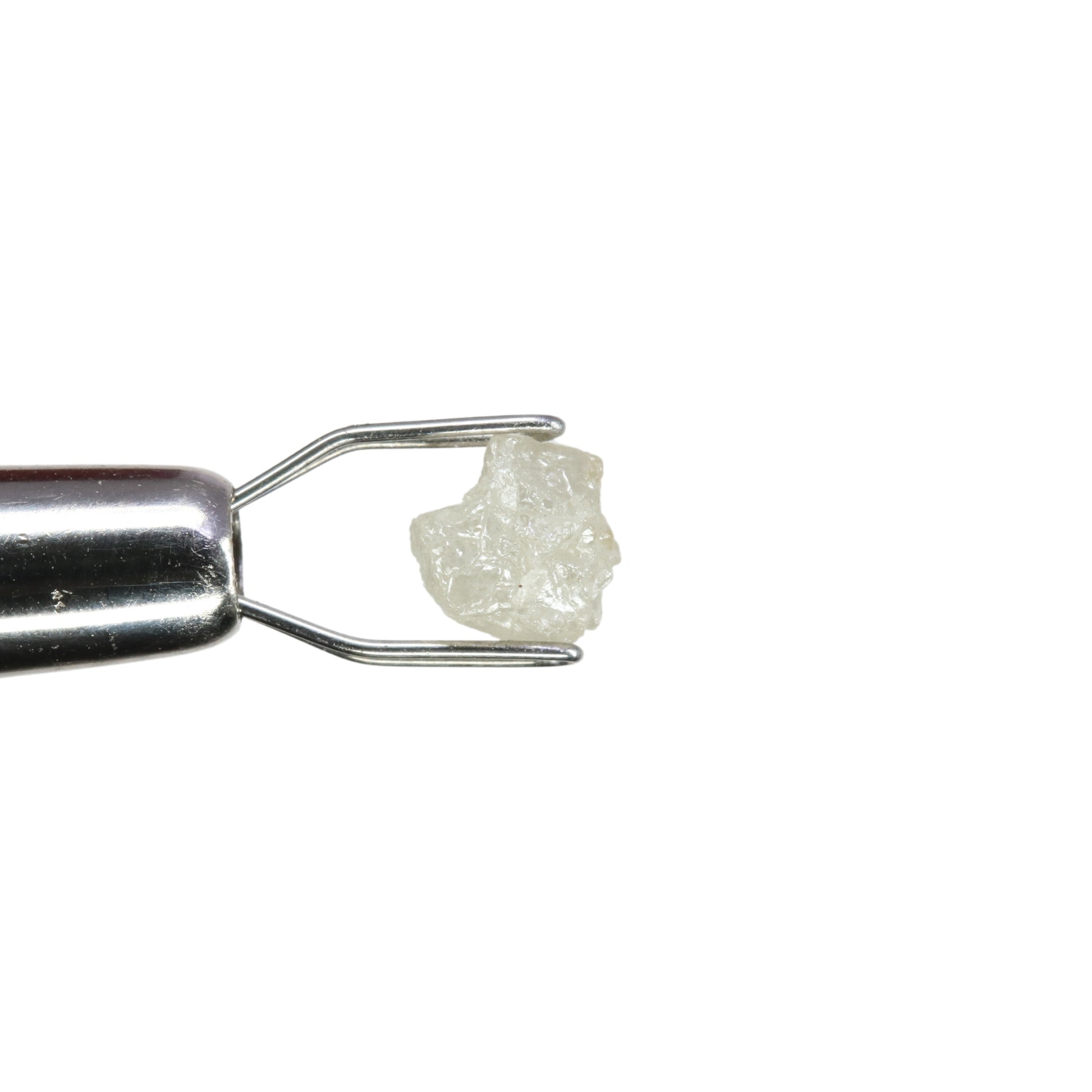 0.79 CT Rough Uncut Snow White Diamond For Proposal Ring | Engagement Ring | Gift For Her - JayKrishna Diamond