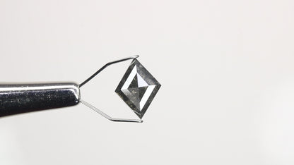 1.25 CT Kite Salt And Pepper Diamond For Engagement Ring | Gift For Girl Friend