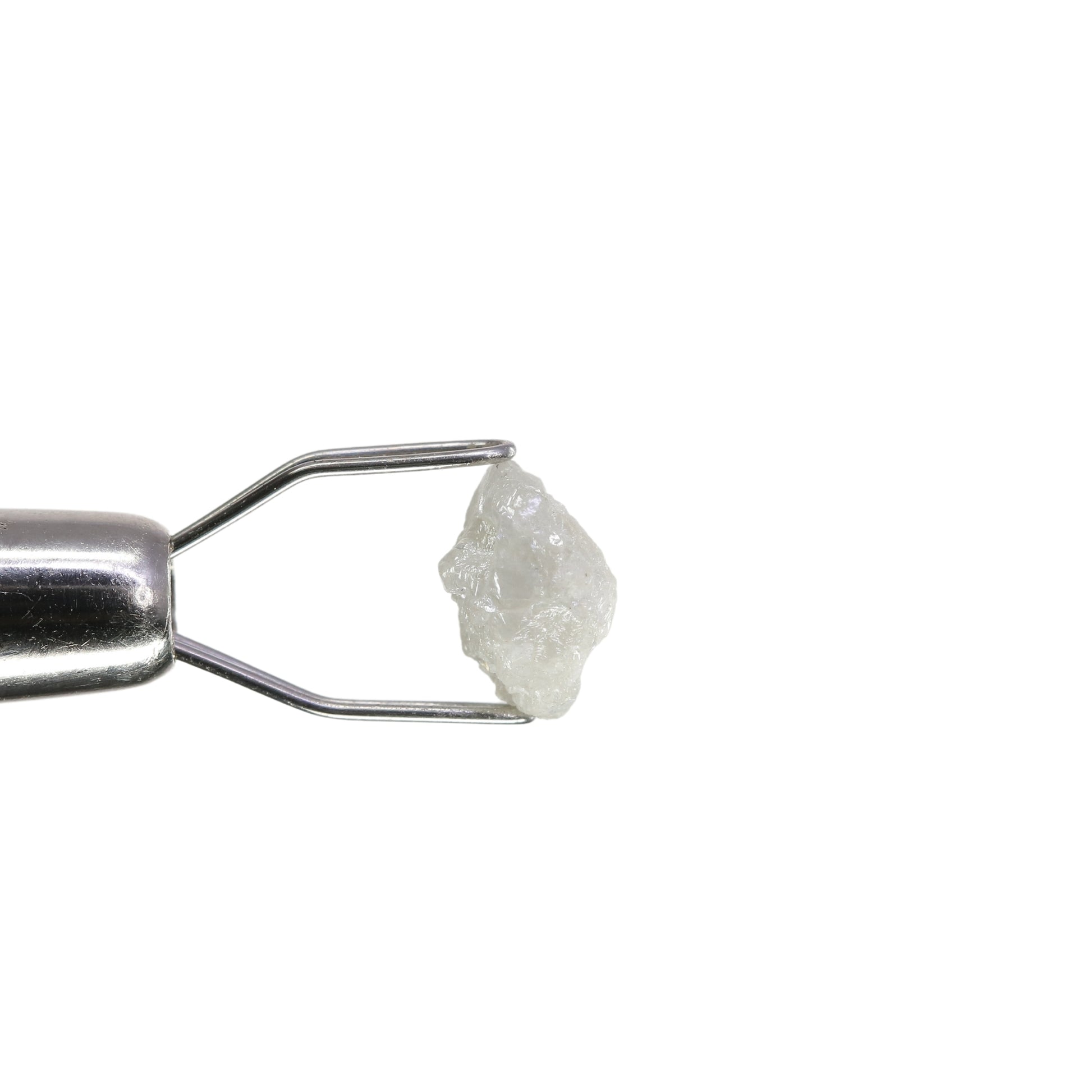 0.96 CT Snow White Rough Uncut Diamond For Engagement Ring - JayKrishna Diamond
