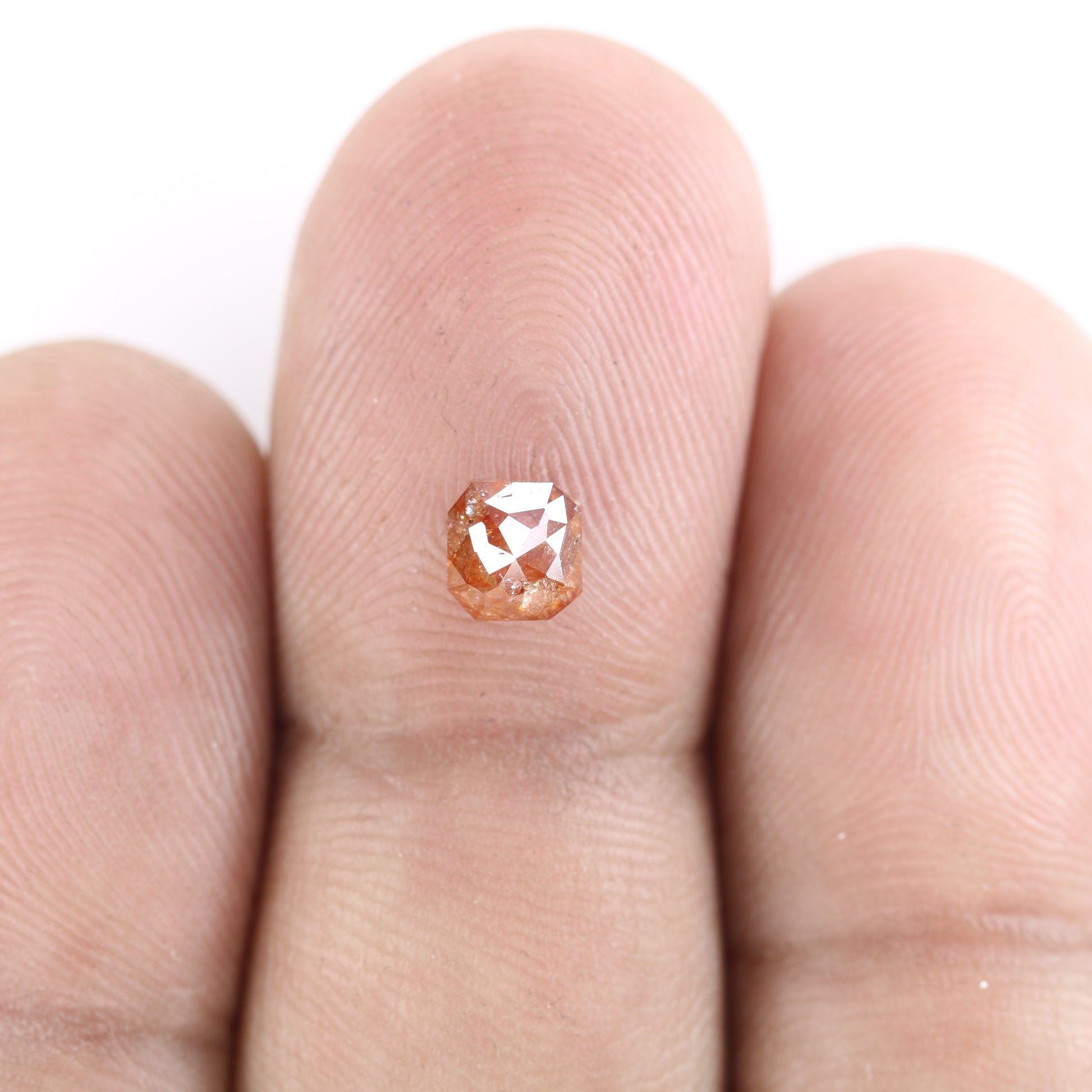 0.91 CT Red Cushion Cut Diamond Ring For Valentine Gift | Natural Loose Cushion Diamond | Cushion Shape Diamond For Making Jewelry - JayKrishna Diamond