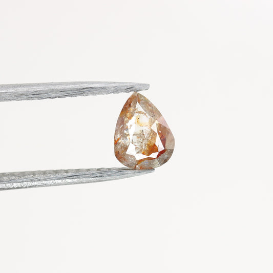 Unique 0.40 CT Light Red Pear Cut Diamond | Perfect for Engagement Rings | Valentine's Gift - JayKrishna Diamond