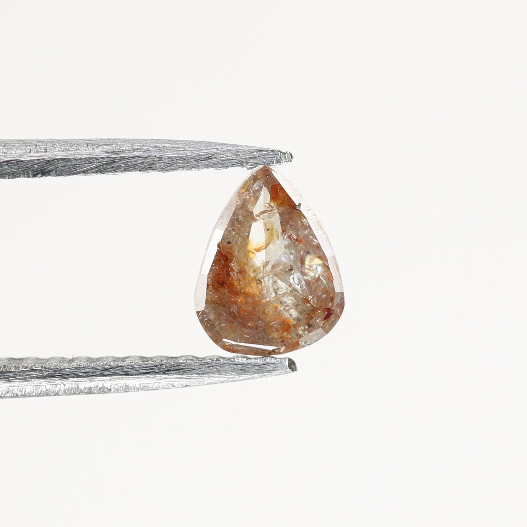 Unique 0.40 CT Light Red Pear Cut Diamond | Perfect for Engagement Rings | Valentine's Gift - JayKrishna Diamond