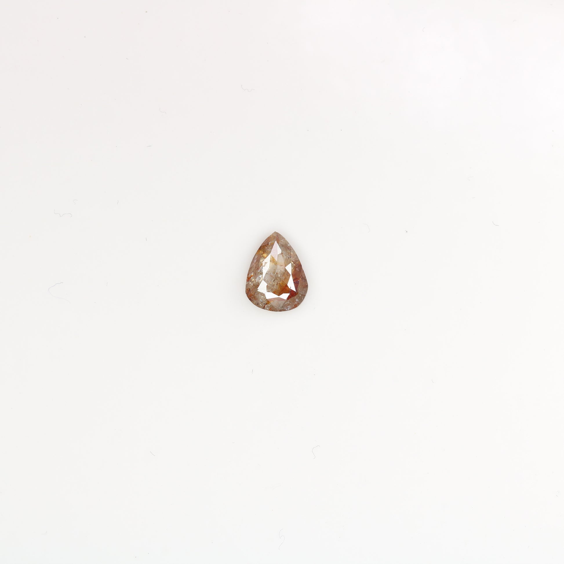 Unique 0.40 CT Light Red Pear Cut Diamond | Perfect for Engagement Rings | Valentine's Gift - JayKrishna Diamond