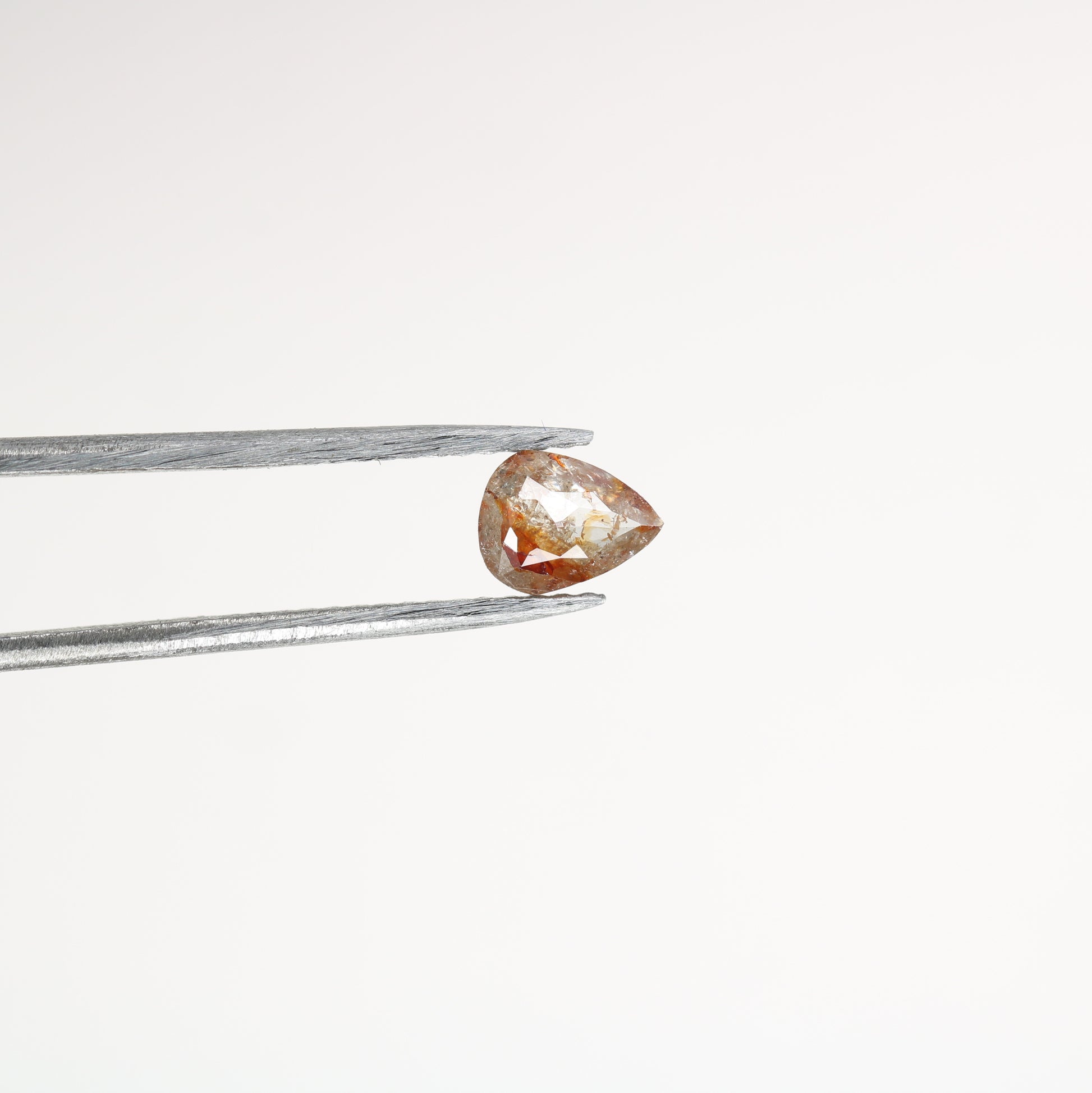 Unique 0.40 CT Light Red Pear Cut Diamond | Perfect for Engagement Rings | Valentine's Gift - JayKrishna Diamond