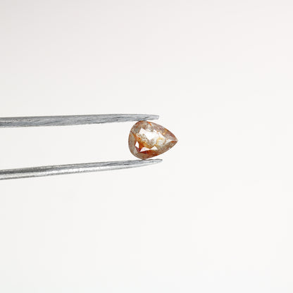 Unique 0.40 CT Light Red Pear Cut Diamond | Perfect for Engagement Rings | Valentine's Gift - JayKrishna Diamond