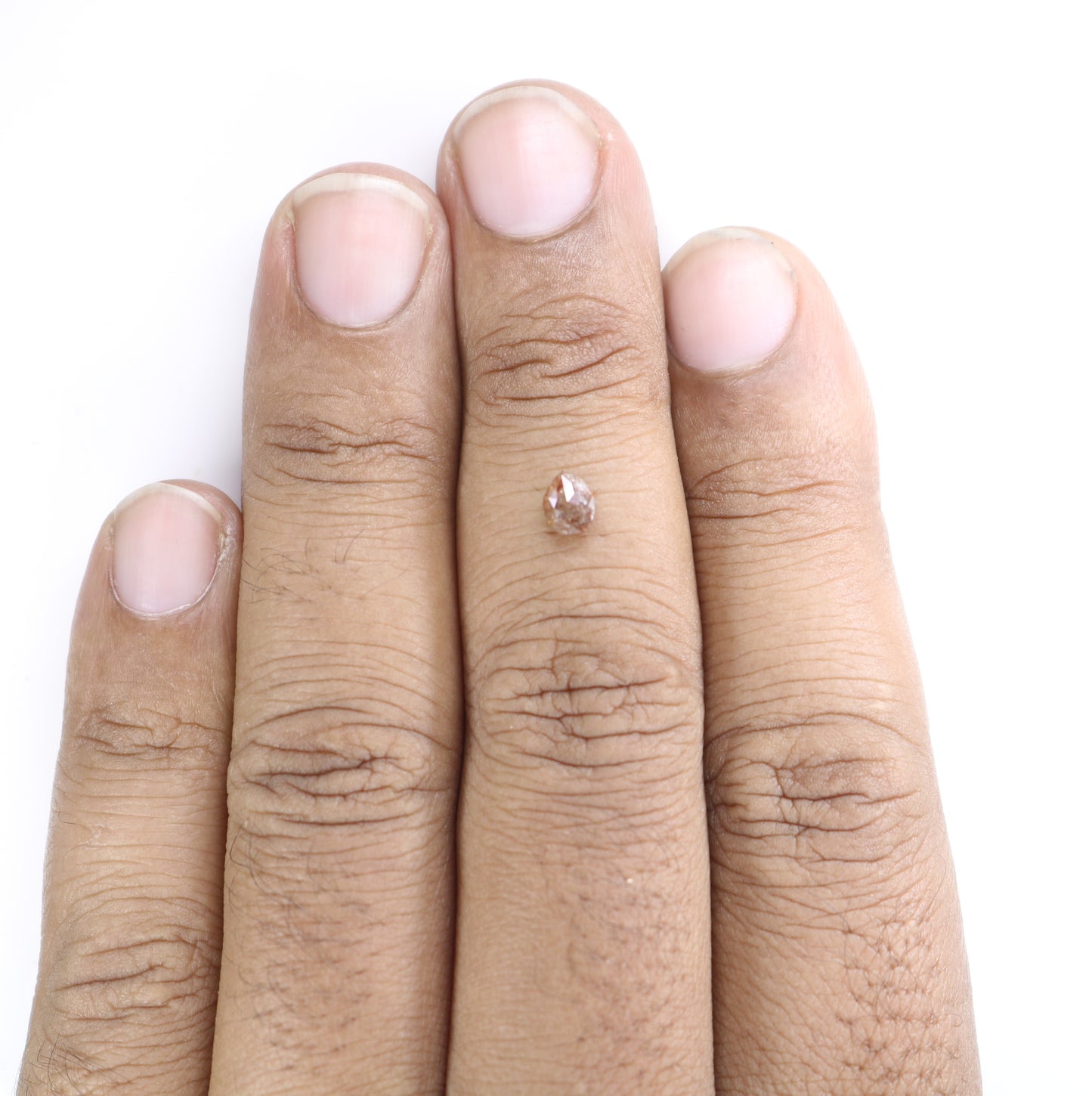 Unique 0.40 CT Light Red Pear Cut Diamond | Perfect for Engagement Rings | Valentine's Gift - JayKrishna Diamond