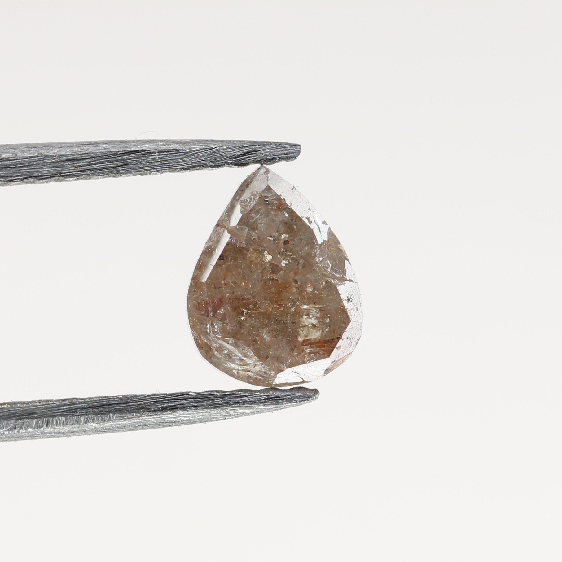 0.81 CT Pear Shape Natural Loose Diamond Gray Color | Pear For Diamond Jewelry - JayKrishna Diamond