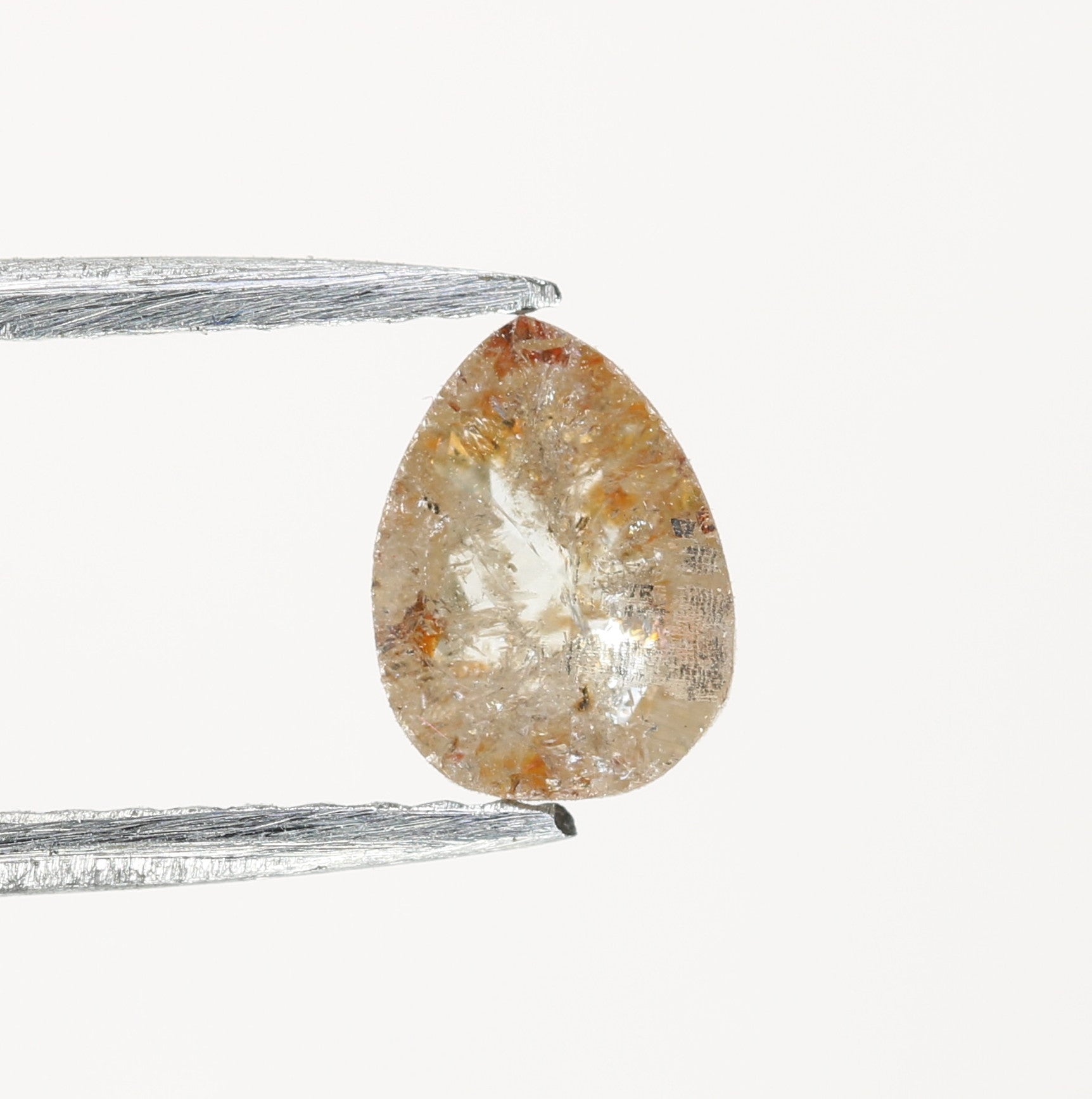 0.59 CT Pear-Shaped Peach Diamond – Stunning Gem for Halo Setting Rings and Perfect Valentine’s Gift for Girlfriend - JayKrishna Diamond