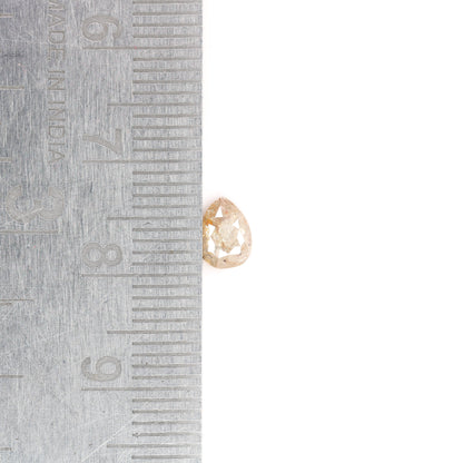 0.59 CT Pear-Shaped Peach Diamond – Stunning Gem for Halo Setting Rings and Perfect Valentine’s Gift for Girlfriend - JayKrishna Diamond