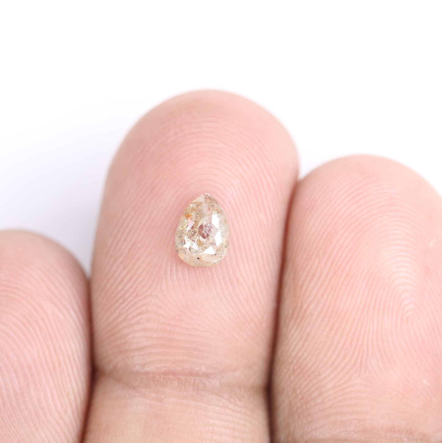0.59 CT Pear-Shaped Peach Diamond – Stunning Gem for Halo Setting Rings and Perfect Valentine’s Gift for Girlfriend - JayKrishna Diamond