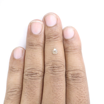 0.59 CT Pear-Shaped Peach Diamond – Stunning Gem for Halo Setting Rings and Perfect Valentine’s Gift for Girlfriend - JayKrishna Diamond