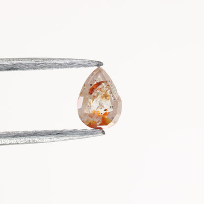 0.23 CT Brilliant Cut Peach Pear Shape Diamond for Proposal Rings and Gifts for Her - JayKrishna Diamond