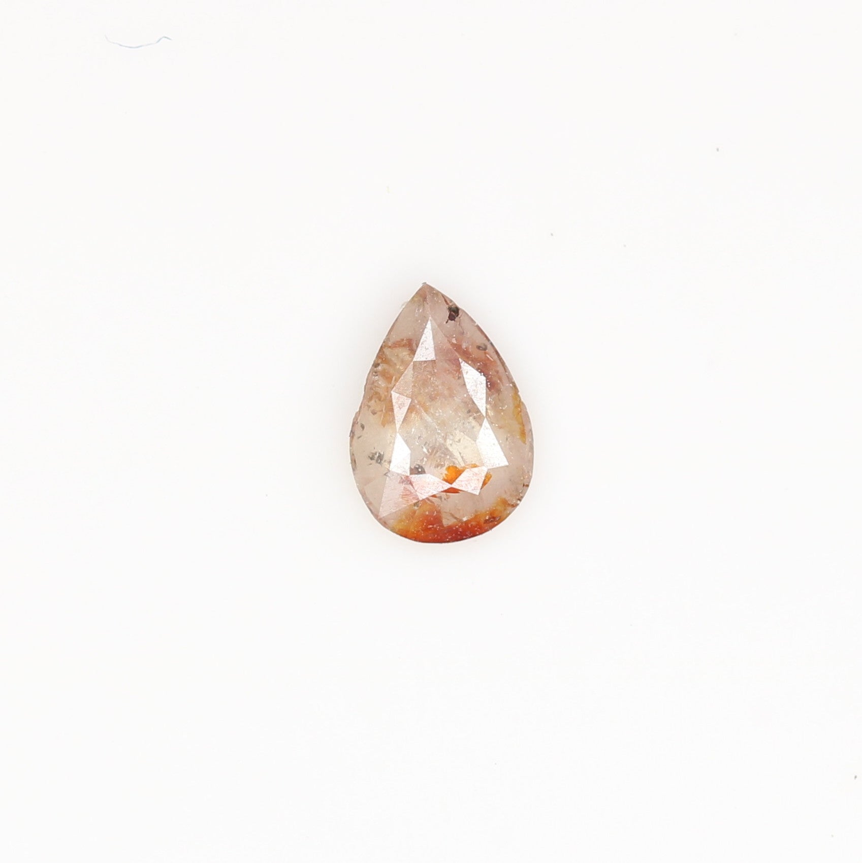 0.23 CT Brilliant Cut Peach Pear Shape Diamond for Proposal Rings and Gifts for Her - JayKrishna Diamond