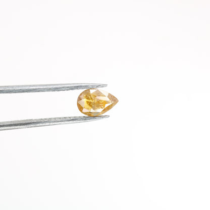 0.62 CT Golden Yellow Brilliant Cut Pear Diamond for a Dazzling Halo Pendant: Exquisite Prong Set Jewelry Piece - JayKrishna Diamond
