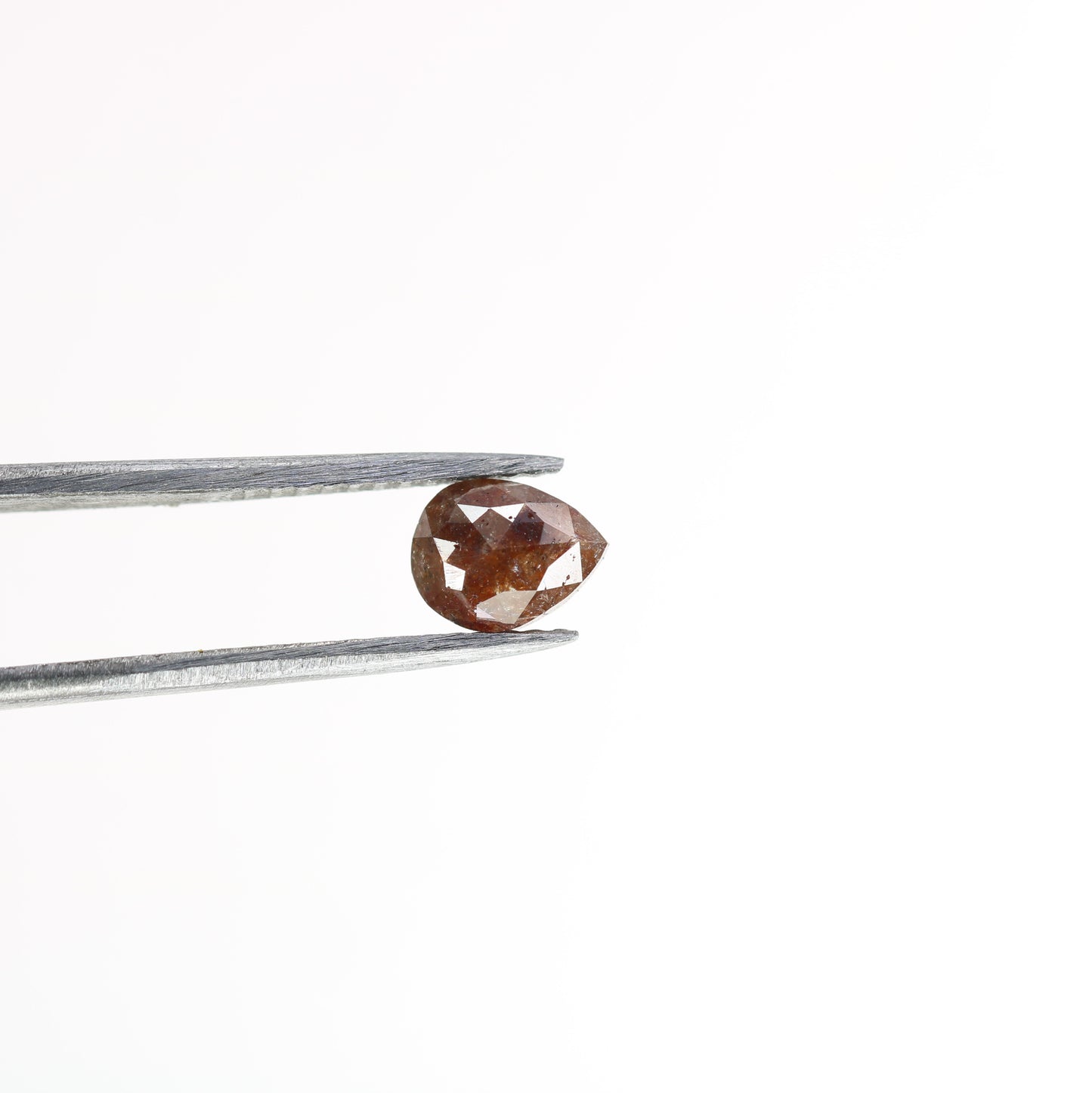0.72 CT Red Pear Cut Diamond For Engagement Ring | Birthday Pear Diamond Gift Necklace - JayKrishna Diamond