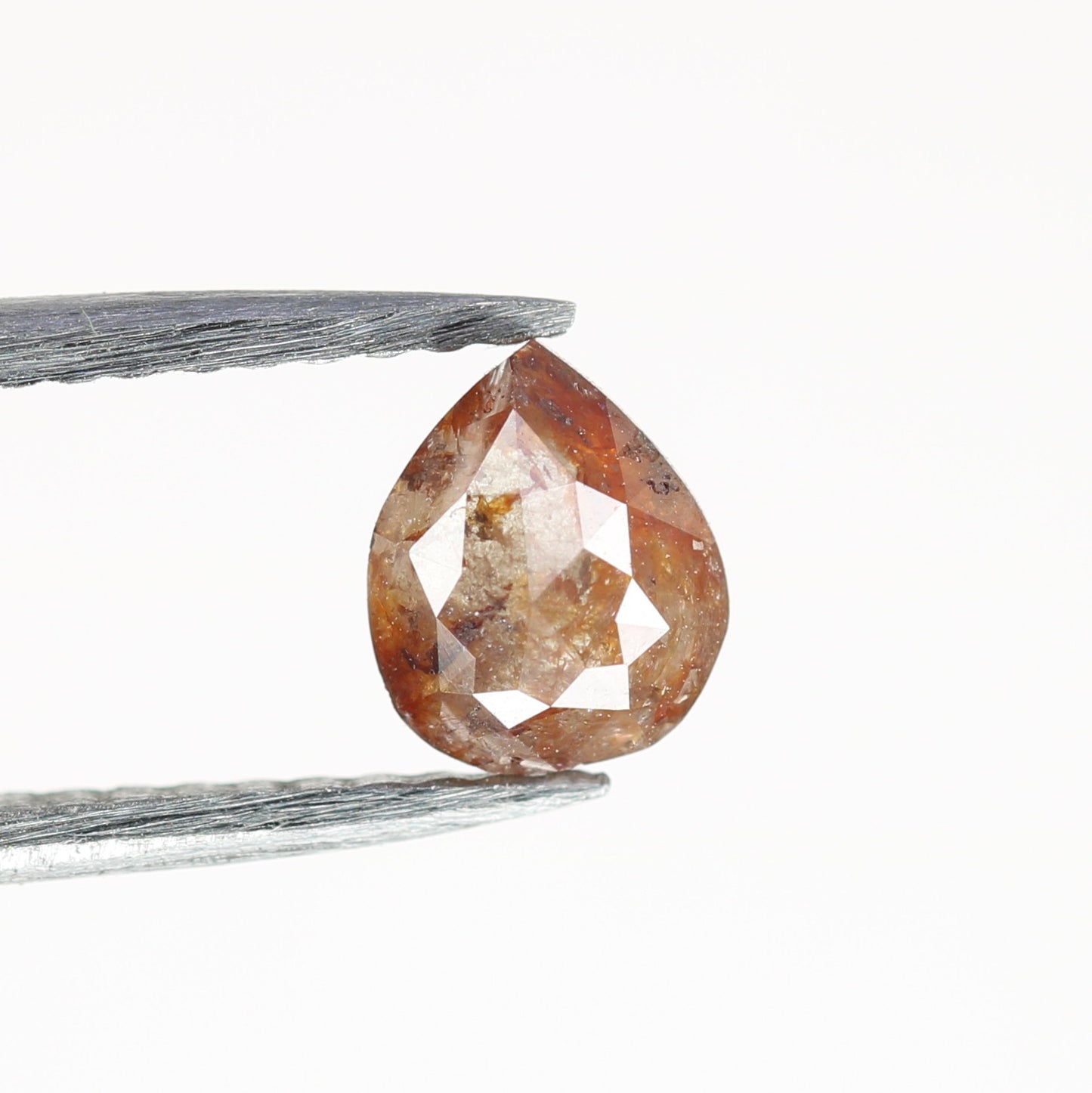 0.51 CT Red Natural Loose Pear Solitaire Gift Ring | Pear Diamond For Making Jewelry - JayKrishna Diamond