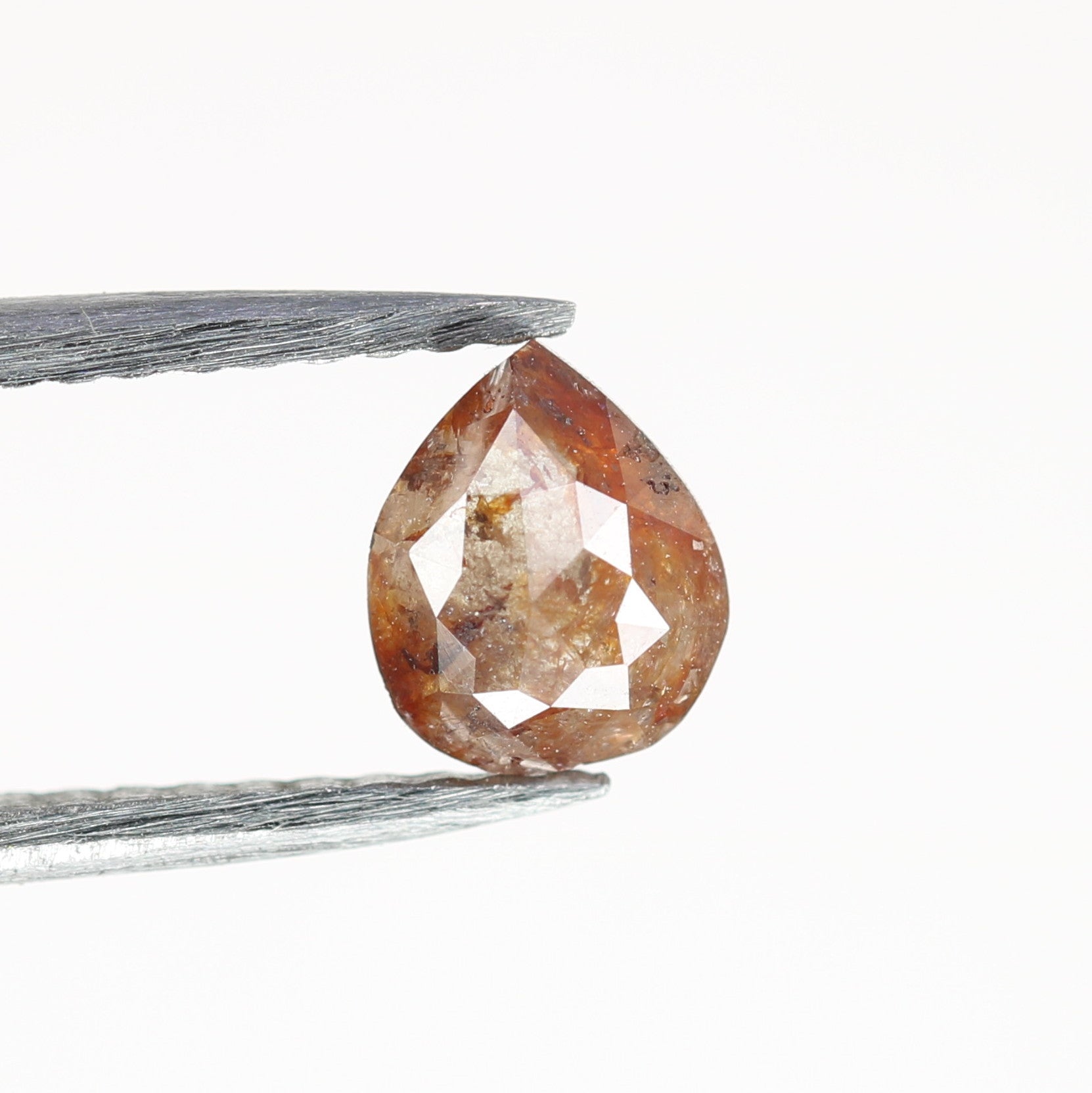 0.51 CT Red Natural Loose Pear Solitaire Gift Ring | Pear Diamond For Making Jewelry - JayKrishna Diamond