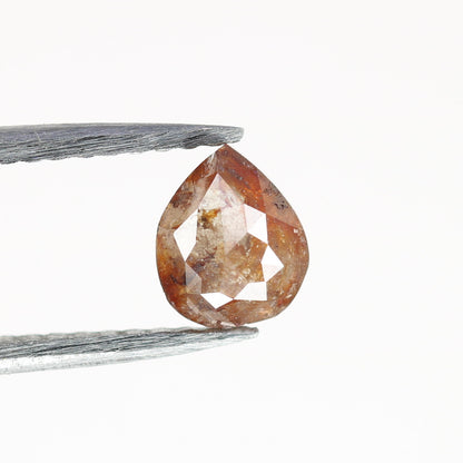 0.51 CT Red Natural Loose Pear Solitaire Gift Ring | Pear Diamond For Making Jewelry - JayKrishna Diamond