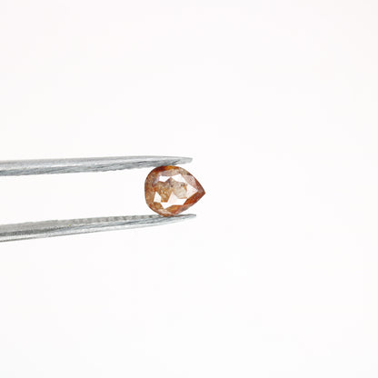 0.51 CT Red Natural Loose Pear Solitaire Gift Ring | Pear Diamond For Making Jewelry - JayKrishna Diamond