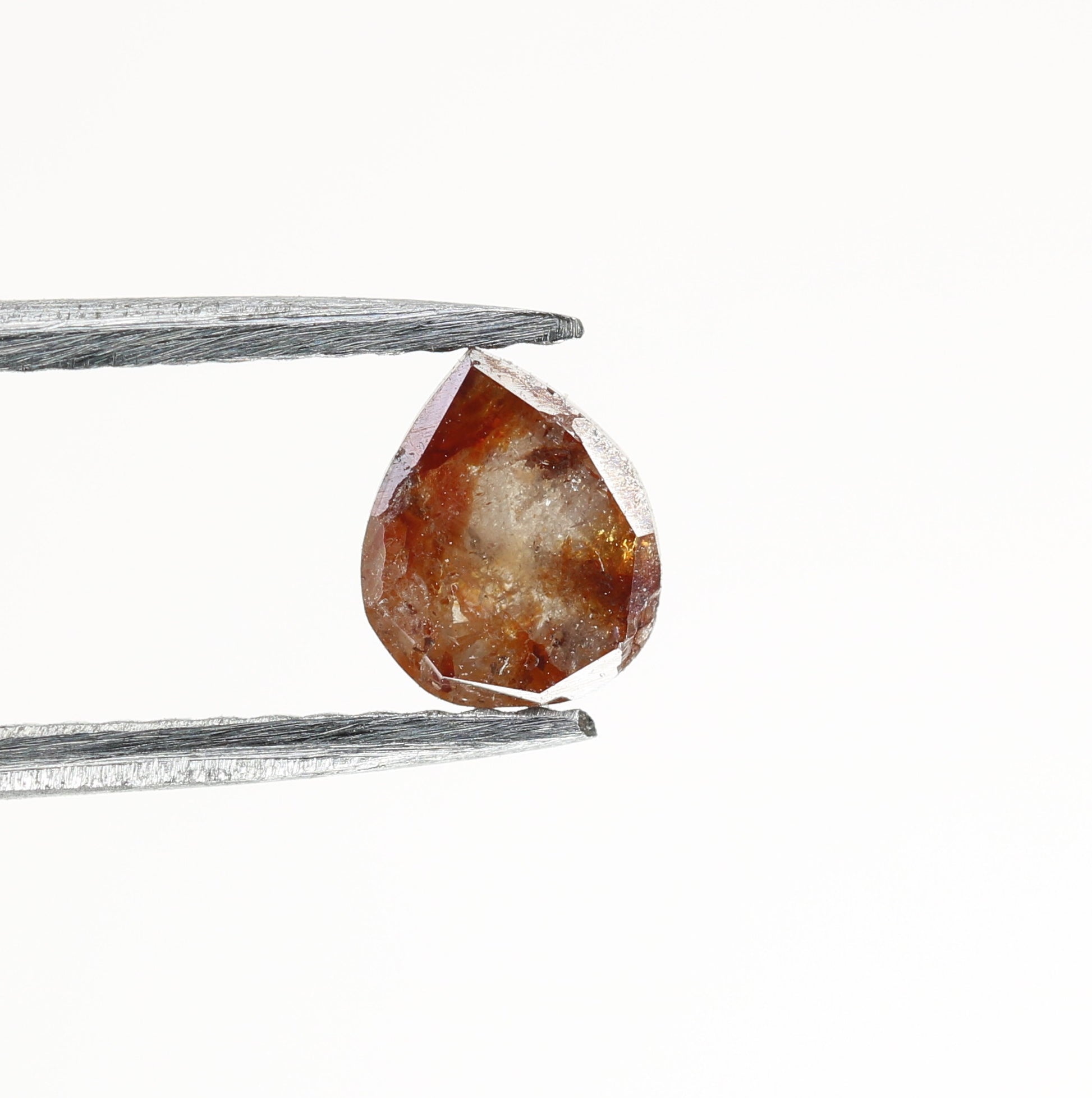 0.51 CT Red Natural Loose Pear Solitaire Gift Ring | Pear Diamond For Making Jewelry - JayKrishna Diamond