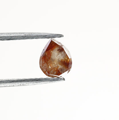 0.51 CT Red Natural Loose Pear Solitaire Gift Ring | Pear Diamond For Making Jewelry - JayKrishna Diamond