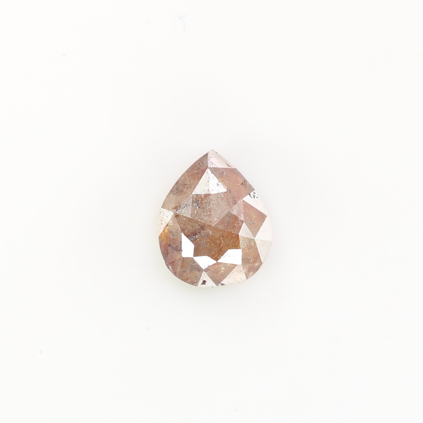 0.51 CT Red Natural Loose Pear Solitaire Gift Ring | Pear Diamond For Making Jewelry - JayKrishna Diamond