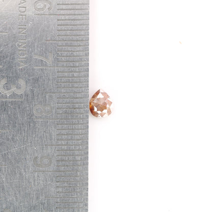 0.51 CT Red Natural Loose Pear Solitaire Gift Ring | Pear Diamond For Making Jewelry - JayKrishna Diamond