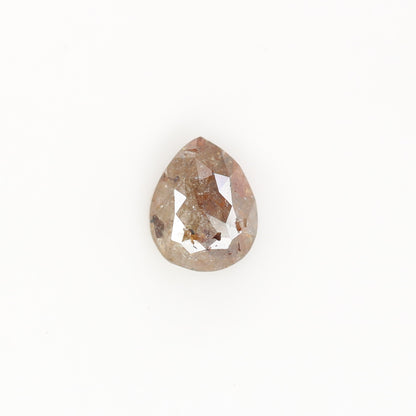 0.63 CT Red Pear Natural Loose Diamond for a Captivating Anniversary Ring: Rustic Pear Diamond Engagement Ring Design - JayKrishna Diamond