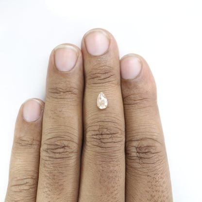 0.91 CT Art Deco Pear Diamond Ring For Women | Customize Pear Diamond Jewelry - JayKrishna Diamond