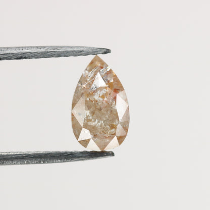 0.91 CT Art Deco Pear Diamond Ring For Women | Customize Pear Diamond Jewelry - JayKrishna Diamond