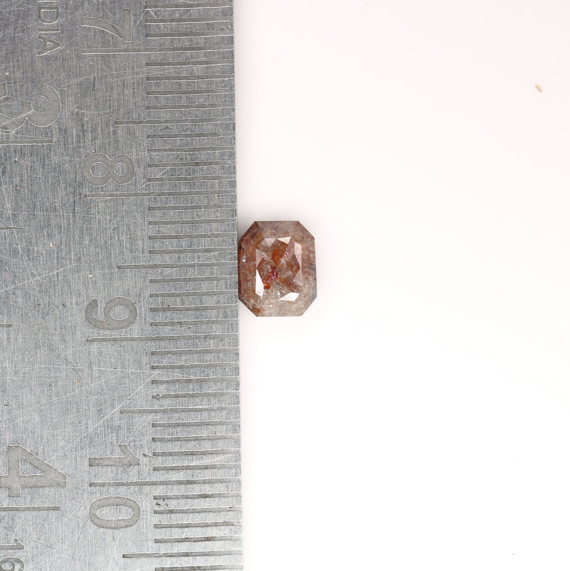 1.25 CT Red Pear Emerald Shape Diamond For Anniversary Necklace | Customize Jewelry | Natural Loose Diamond | Emerald Diamond Ring - JayKrishna Diamond