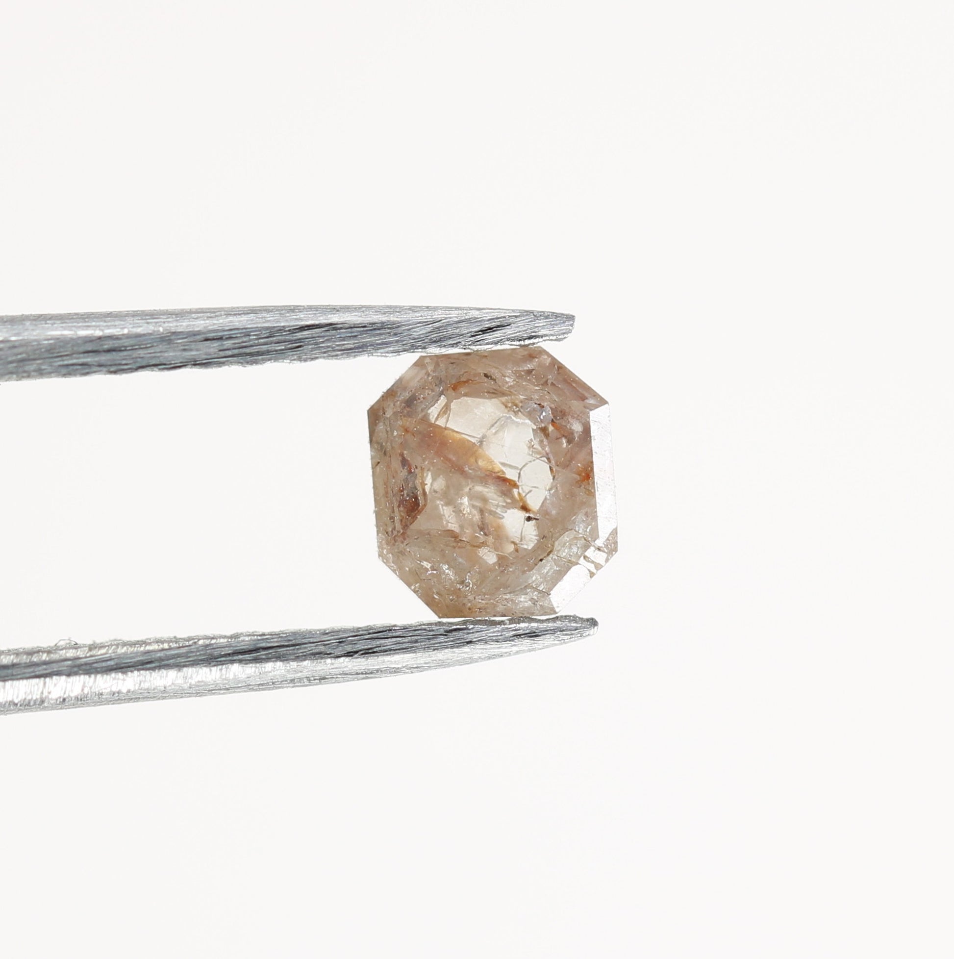 0.50 CT Peach Cushion Shape Diamond For Necklace | Engagement Gift Diamond Ring - JayKrishna Diamond