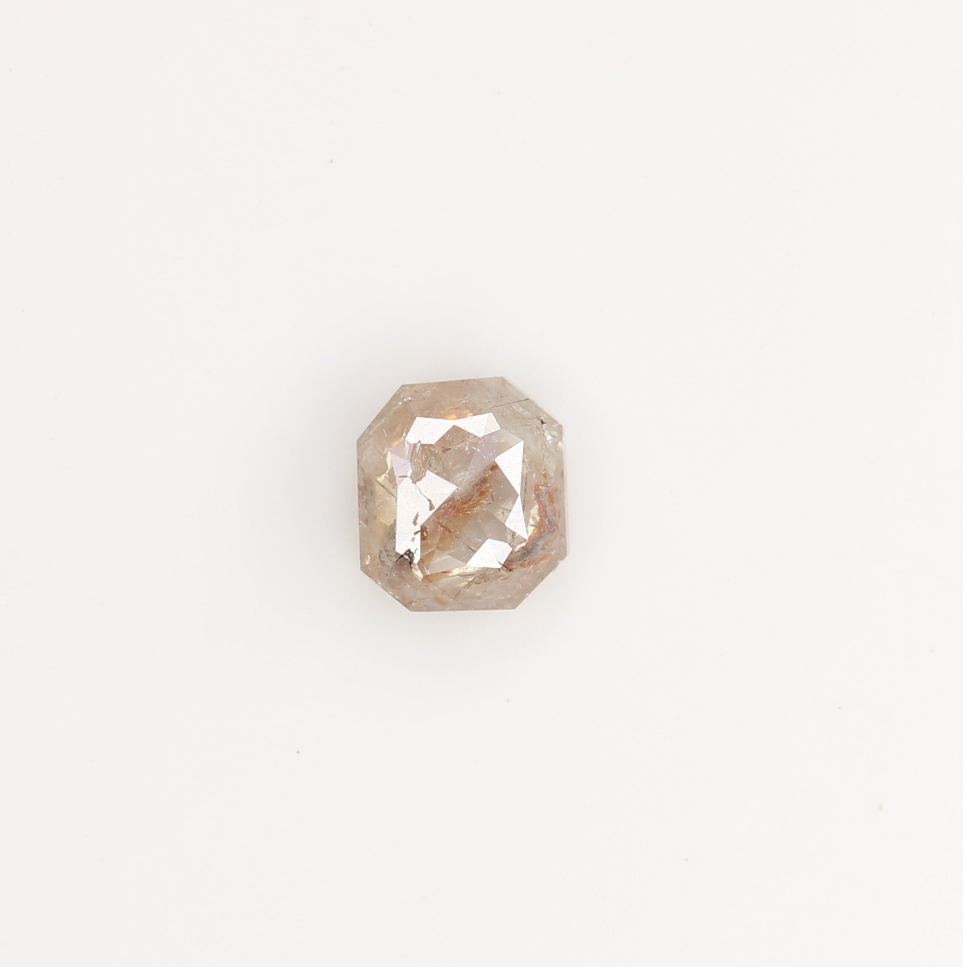 0.50 CT Peach Cushion Shape Diamond For Necklace | Engagement Gift Diamond Ring - JayKrishna Diamond