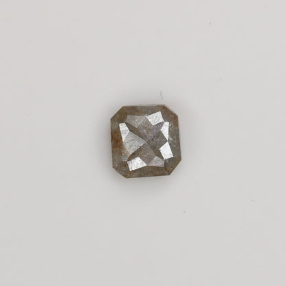 Unique 0.40 CT Salt & Pepper Cushion Cut Diamond | Perfect for Prong Set Rings - JayKrishna Diamond