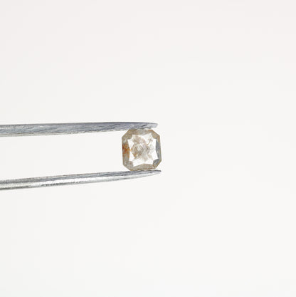 Unique 0.40 CT Salt & Pepper Cushion Cut Diamond | Perfect for Prong Set Rings - JayKrishna Diamond