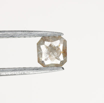 Unique 0.40 CT Salt & Pepper Cushion Cut Diamond | Perfect for Prong Set Rings - JayKrishna Diamond
