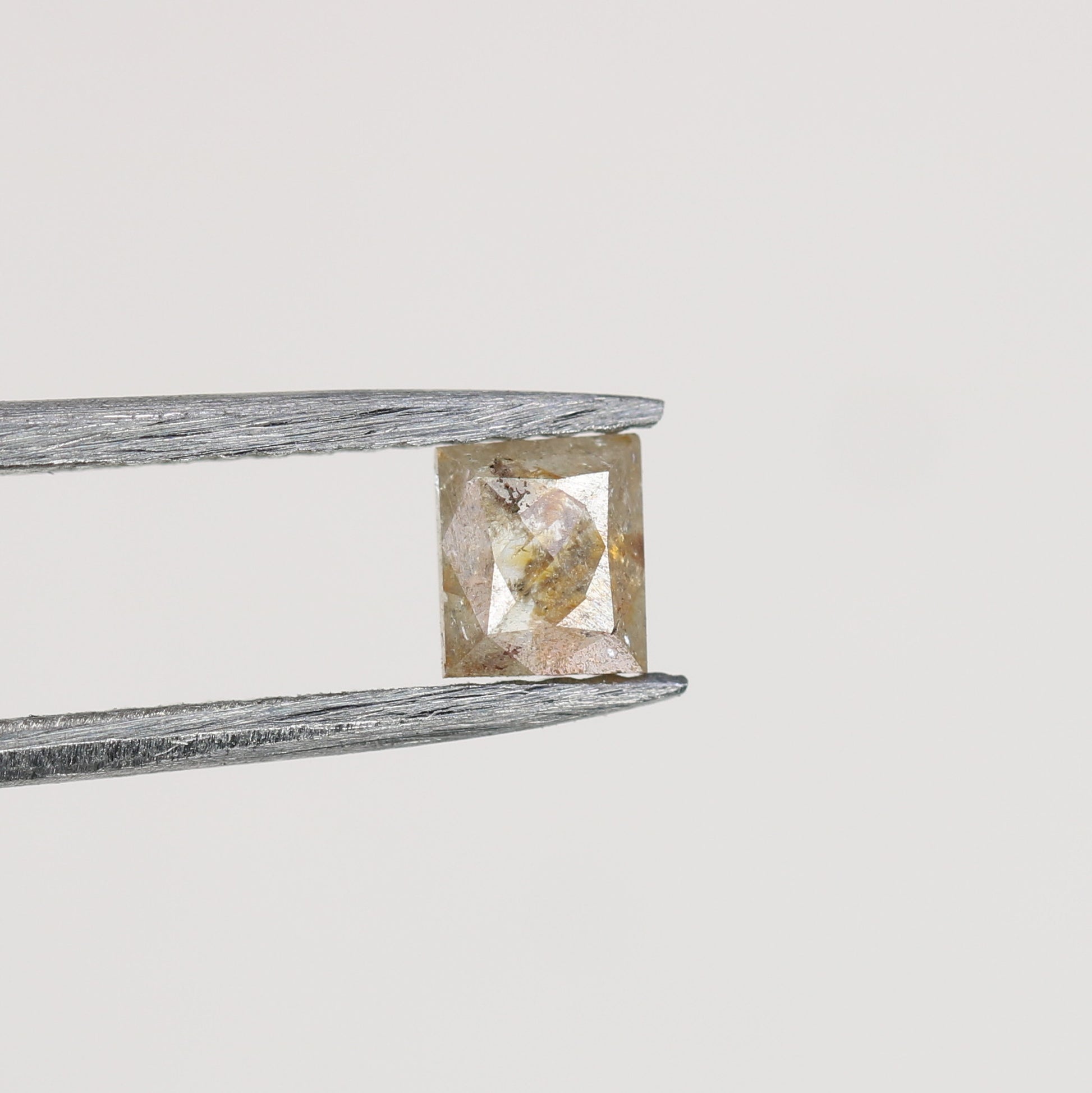 0.30 CT Square Shape Natural Peach Diamond – Ideal for Engagement Rings | Handmade Jewelry with Unique Peach Diamond - JayKrishna Diamond