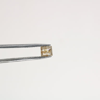 0.30 CT Square Shape Natural Peach Diamond – Ideal for Engagement Rings | Handmade Jewelry with Unique Peach Diamond - JayKrishna Diamond