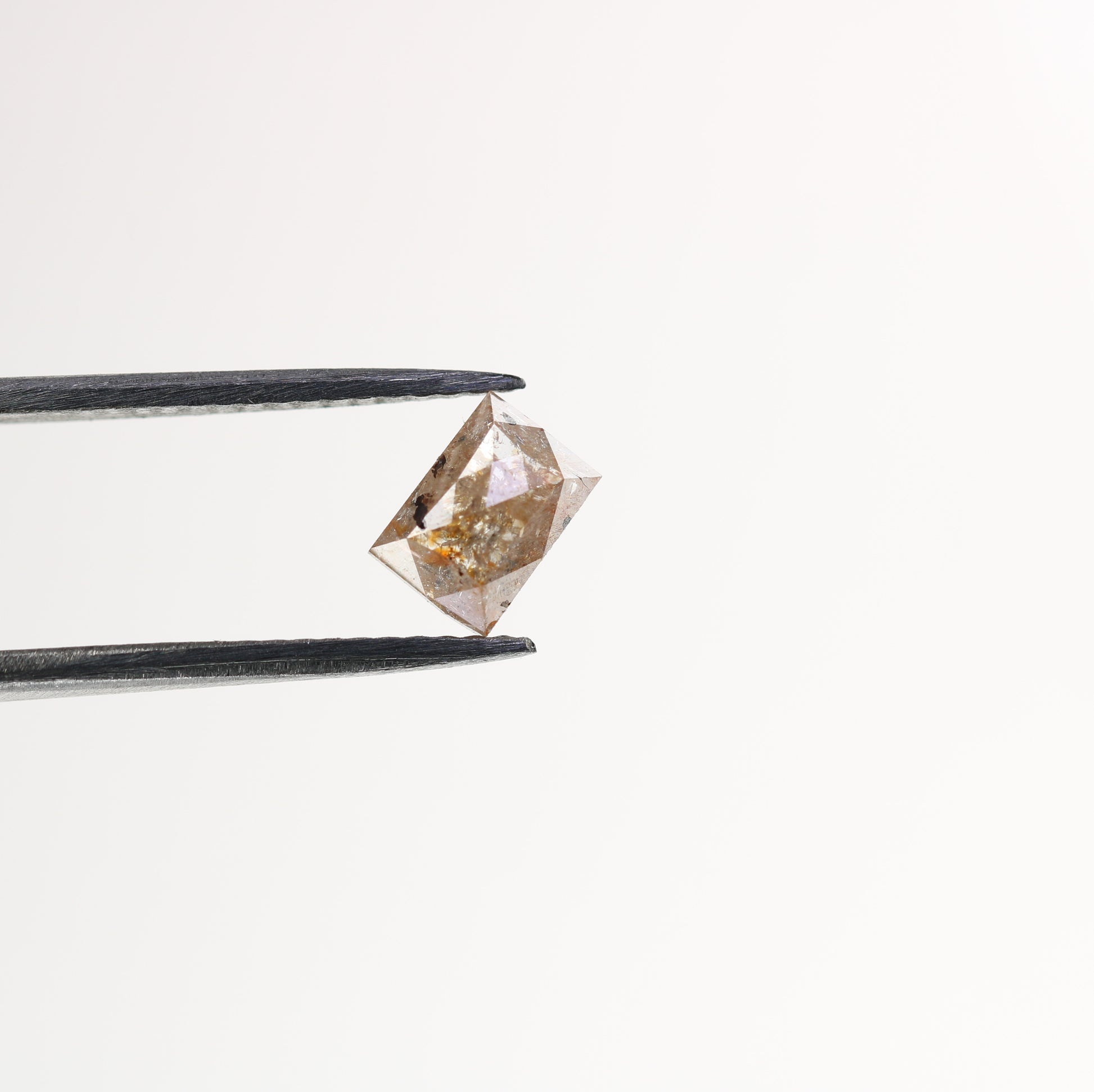 0.75 CT Baguette Shape Peach Colour Natural Loose Diamond For Anniversary Ring | - JayKrishna Diamond