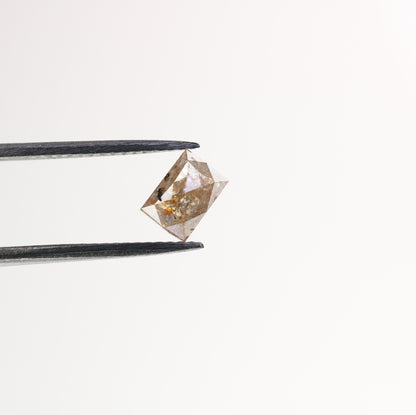 0.75 CT Baguette Shape Peach Colour Natural Loose Diamond For Anniversary Ring | - JayKrishna Diamond