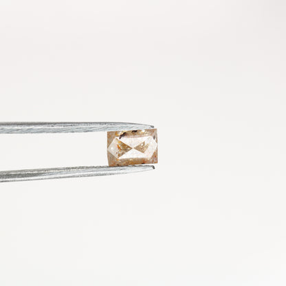 0.75 CT Baguette Shape Peach Colour Natural Loose Diamond For Anniversary Ring | - JayKrishna Diamond