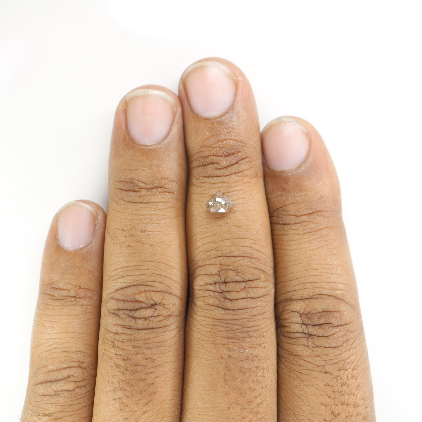 0.69 CT Red Colour Diamond Shape Diamond For Anniversary Ring | Customize Diamond Cut Shape Diamond Ring - JayKrishna Diamond