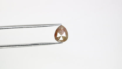 1.46 CT Pear Shape Fancy Brown 7.90 MM Diamond For Engagement Ring