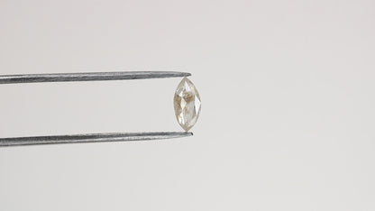 0.37 CT Marquise Shape Peach Diamond | Loose Natural Gemstone for Wedding Rings, Custom Necklaces & Unique Solitaire Jewelry