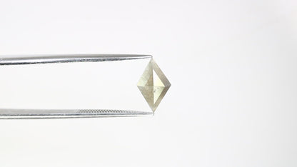 0.94 CT 10.80 MM Kite Shaped Loose Natural Grey Diamond For Designer Jewelry