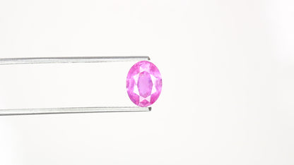2.25 CT Loose Oval Shape Natural Ruby Sapphire Gemstone For Wedding Ring
