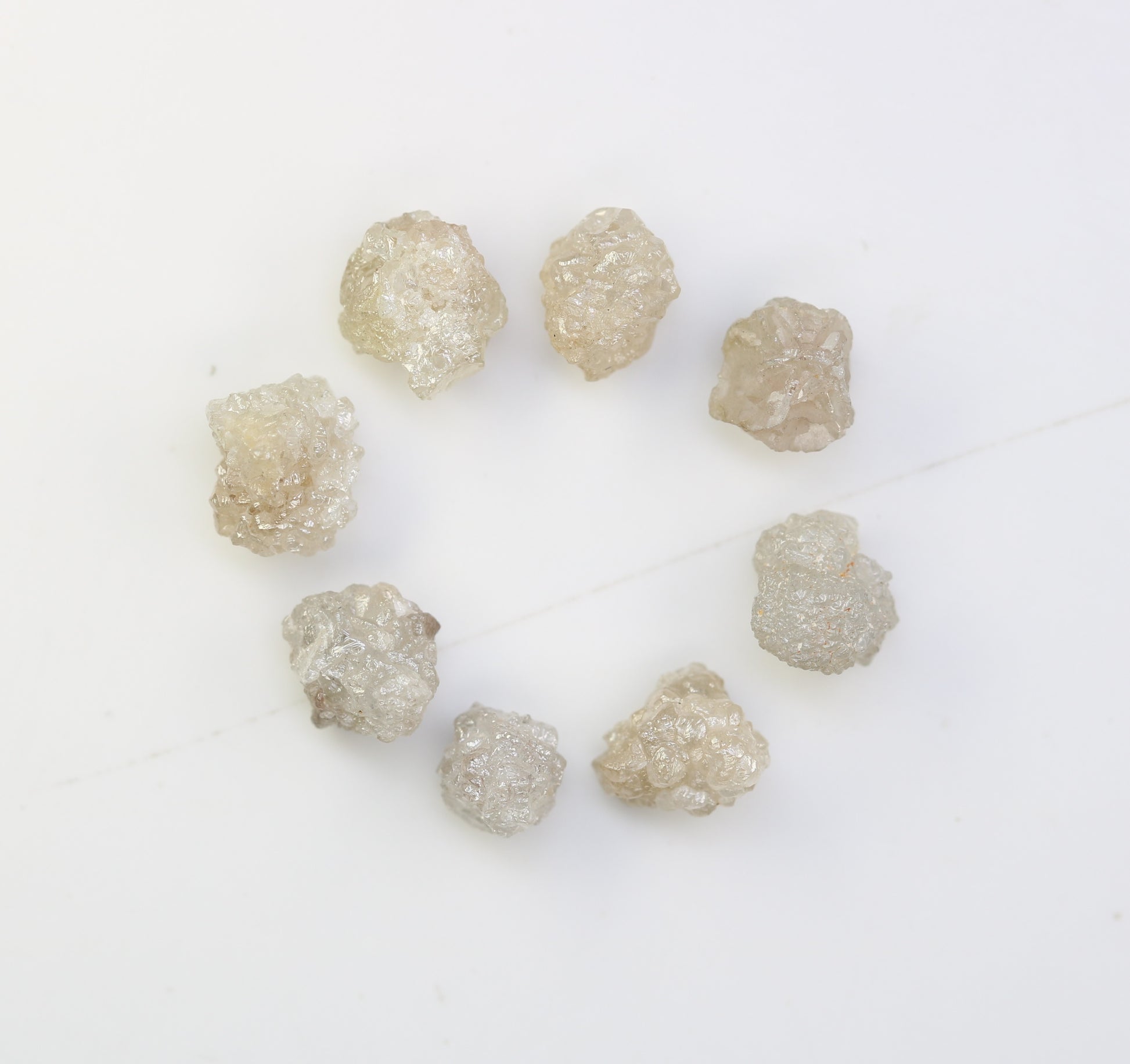 4.81 CT Raw Grey Rough Irregular Cut Diamond For Engagement Ring - JayKrishna Diamond
